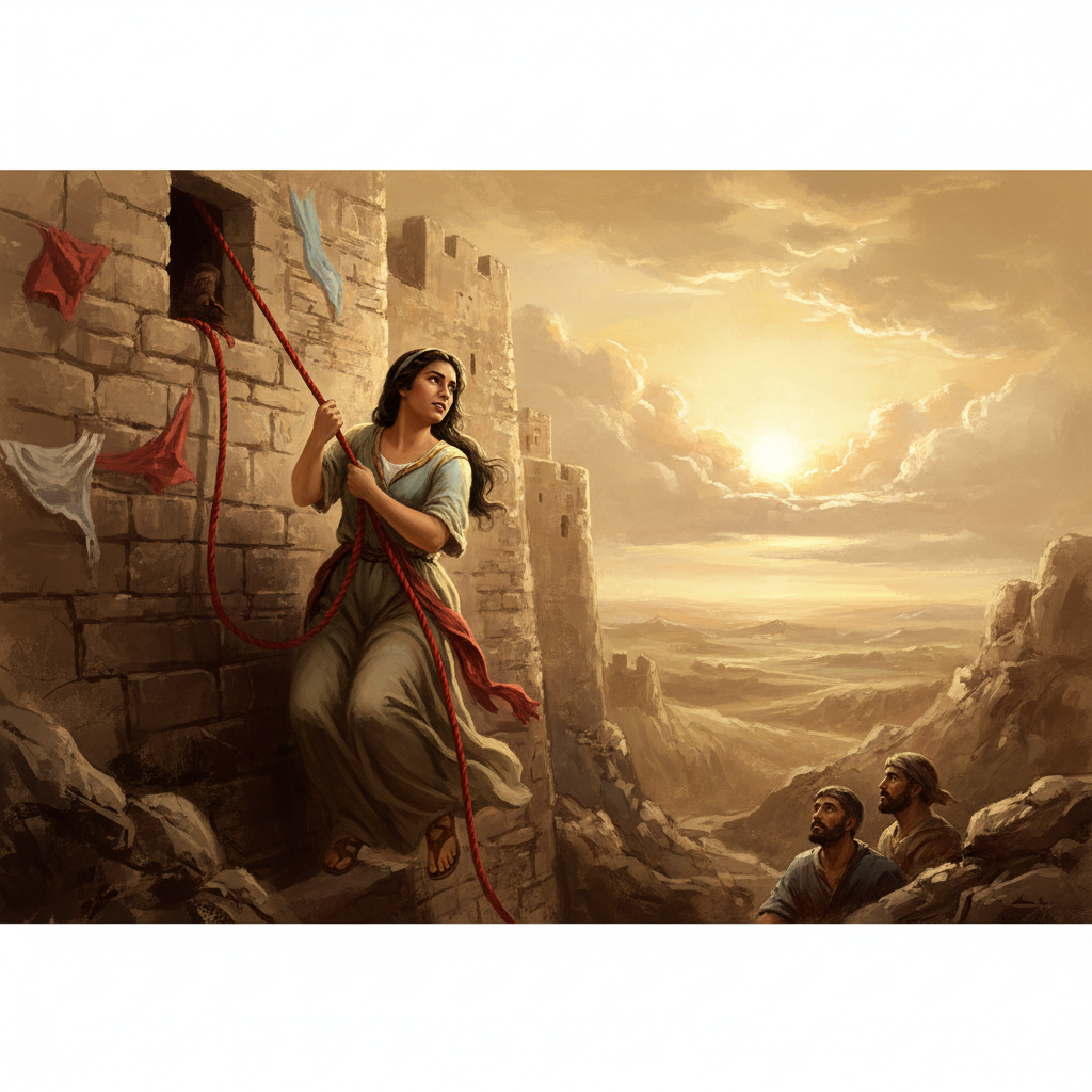 Rahab Entropy 🪢 Hold On to the Rope: Rahab, Redemption, and the Scarlet Thread ...